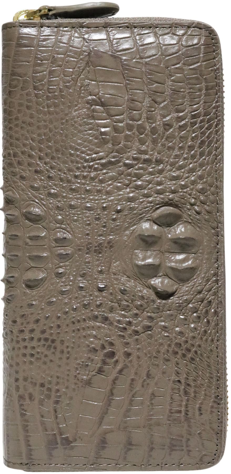 Amazon | [ベルクート] トープ クロコダイル クラウン 長財布 メンズ